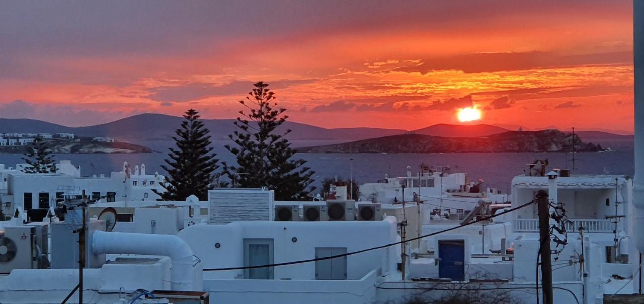 Villa Floral With Marvelous View To Mykonos Town